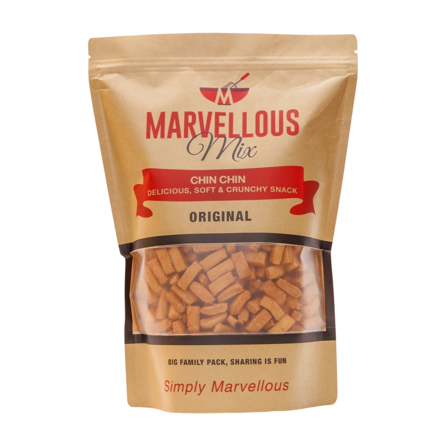 Chin Chin Snack 800g Pack of 5 Nigerian African Snacks